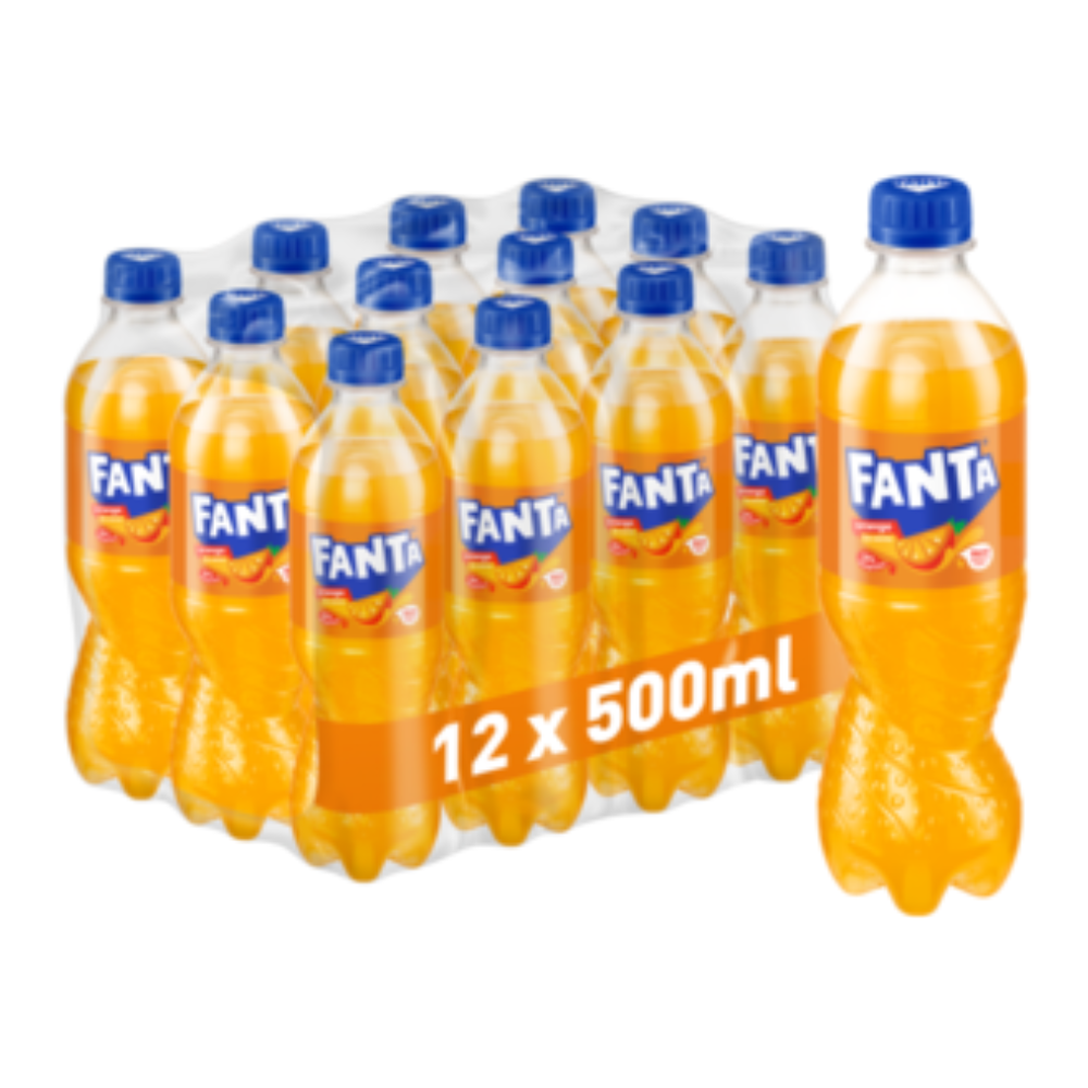 Napój Fanta Orange 12 x 500 ml PET
