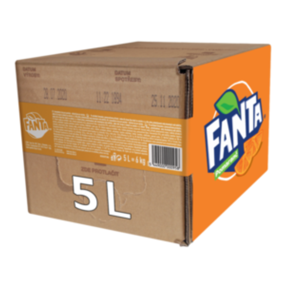 Napój Fanta Orange BIB 5 l