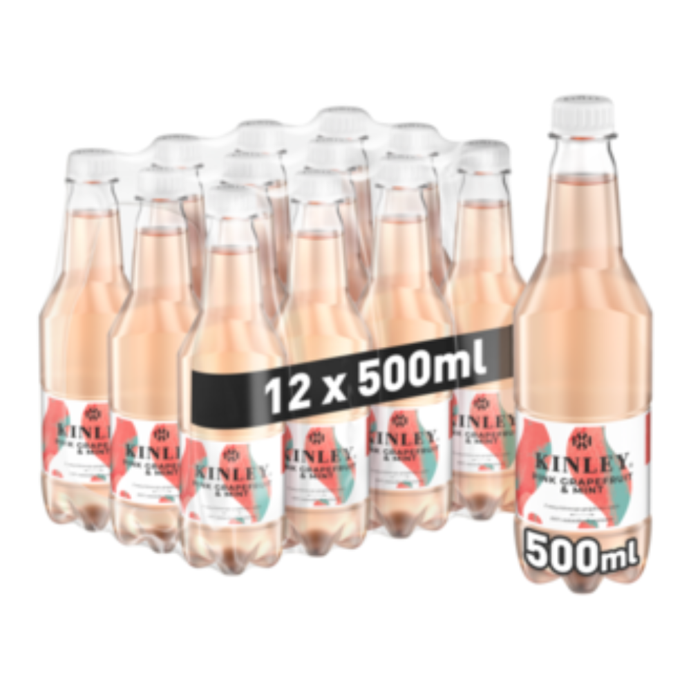 Napój Kinley Pink Grapefruit & Mint 12 x 500 ml PET