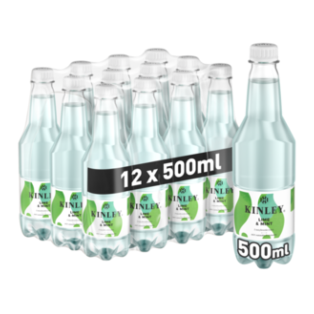 Napój Kinley Lime & Mint 12 x 500 ml PET