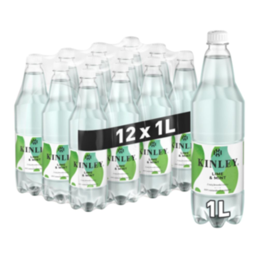 Napój Kinley Lime & Mint 12 x 1000 ml