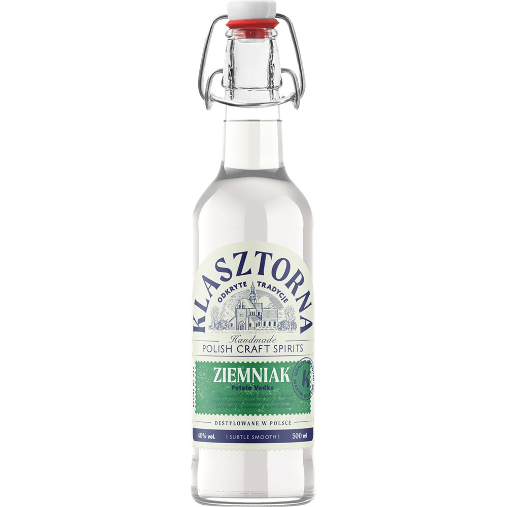 Wódka Klasztorna Ziemniak 40% 500 ml