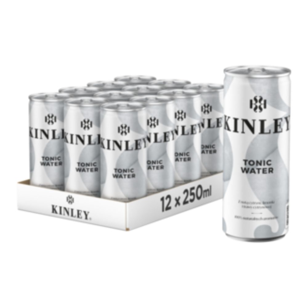 Napój Kinley Tonic water 12 x 250 ml puszka