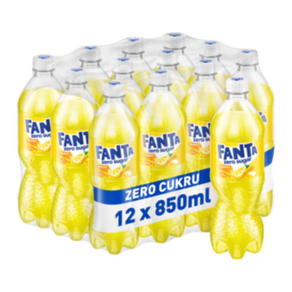 Napój Fanta Lemon Zero 12 x 850 ml