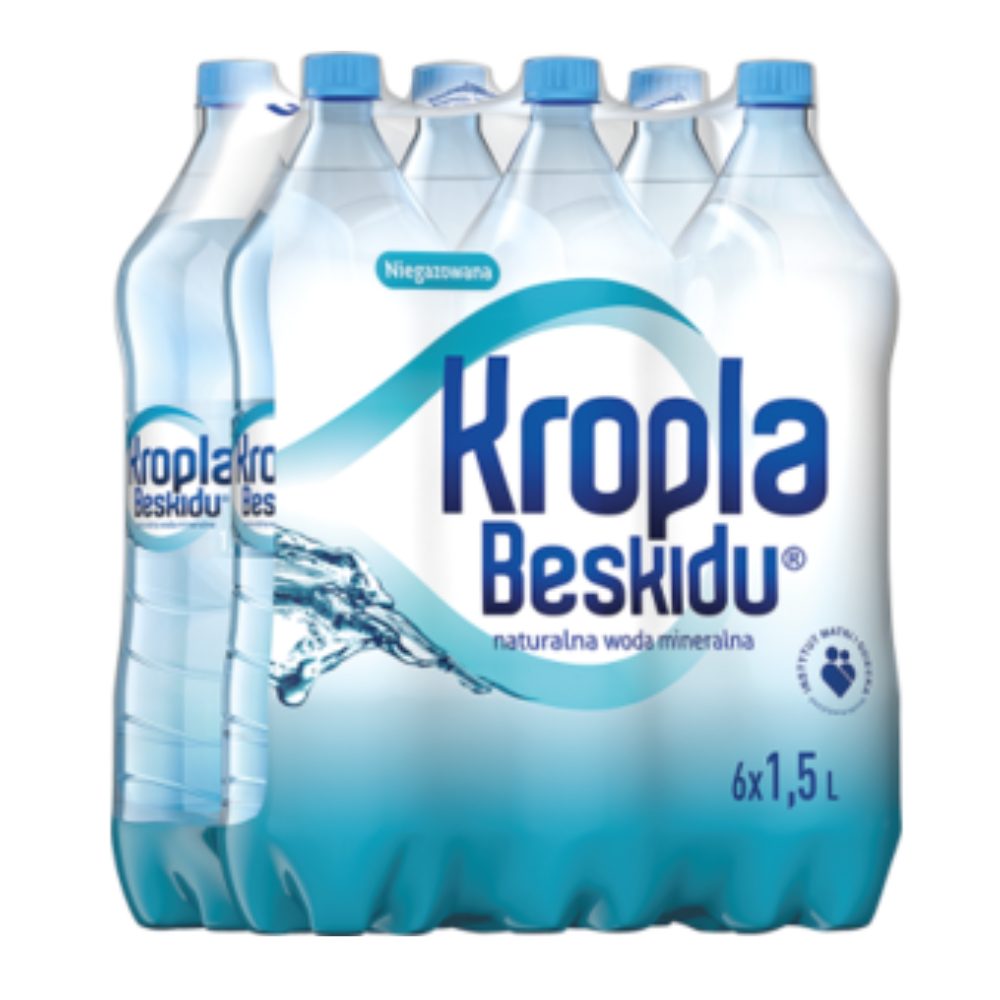 Woda Kropla Beskidu niegazowana 6 x 1500 ml