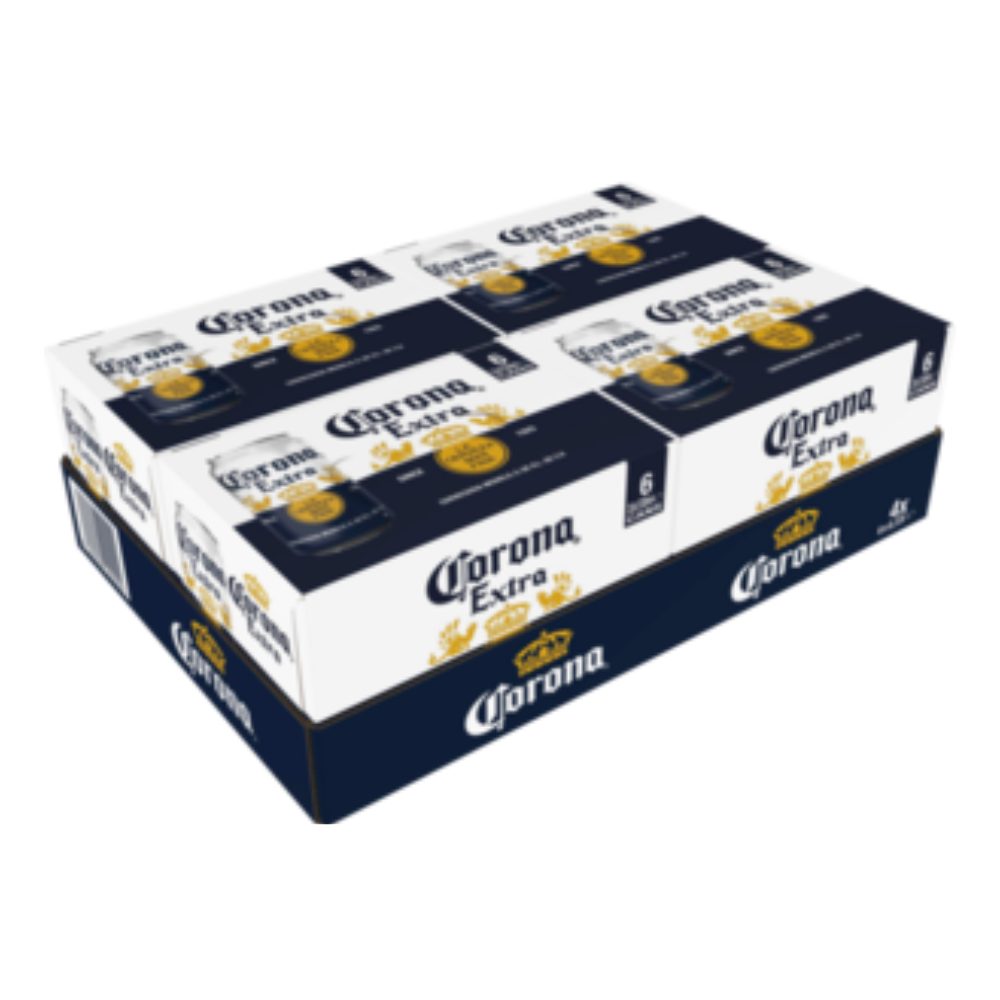 Piwo Corona Extra 4,5% 4x6 x 330 ml puszka