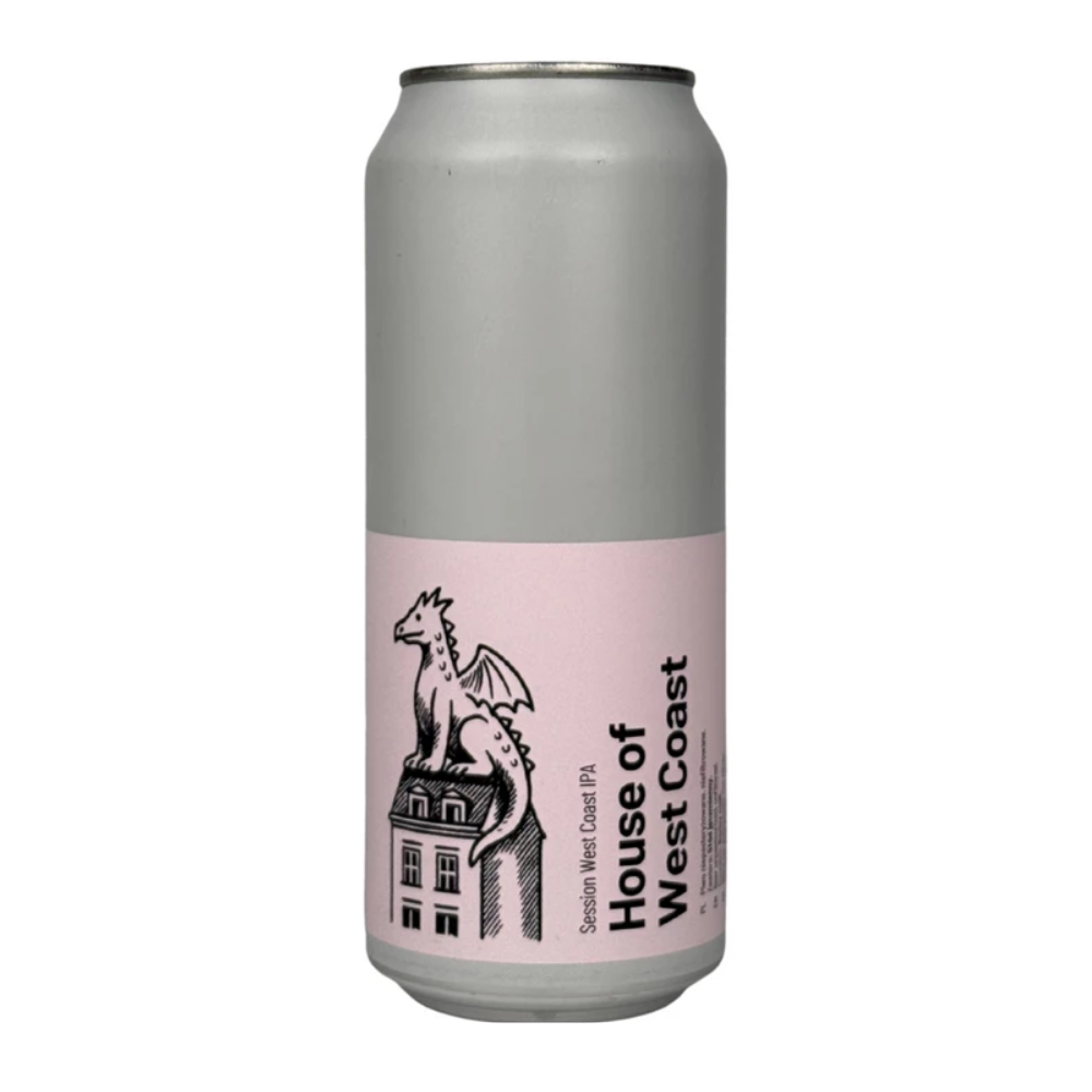 Piwo Ziemia Obiecana House of West Coast Session West Coast IPA 5,6% 500 ml puszka