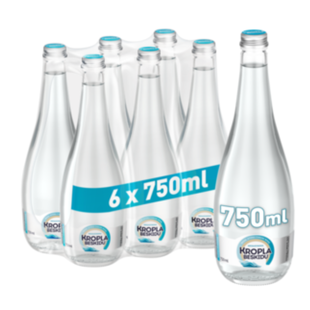Woda Kropla Beskidu niegazowana 6 x 750 ml