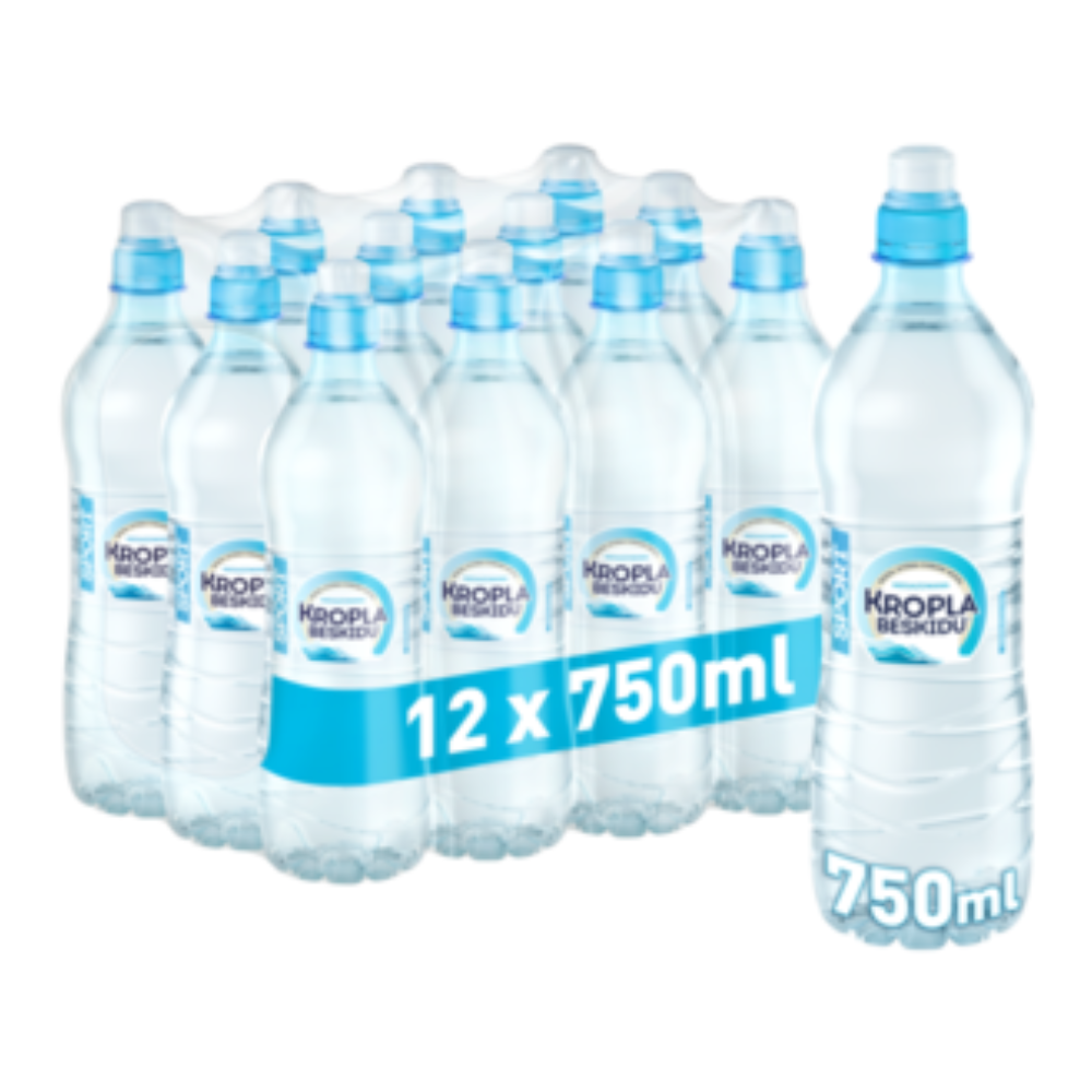 Woda Kropla Beskidu niegazowana 12 x 750 ml