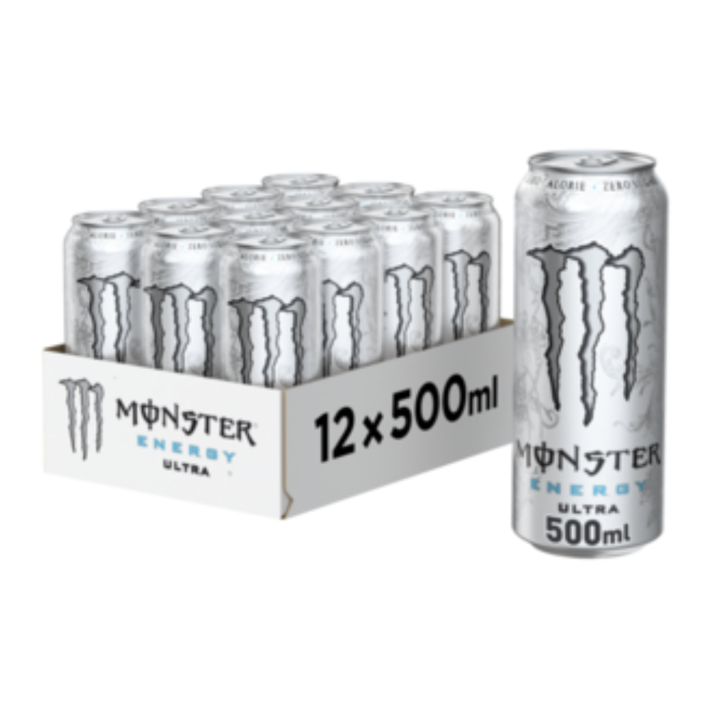 Energetyk Monster Ultra White  12 x 500 ml puszka
