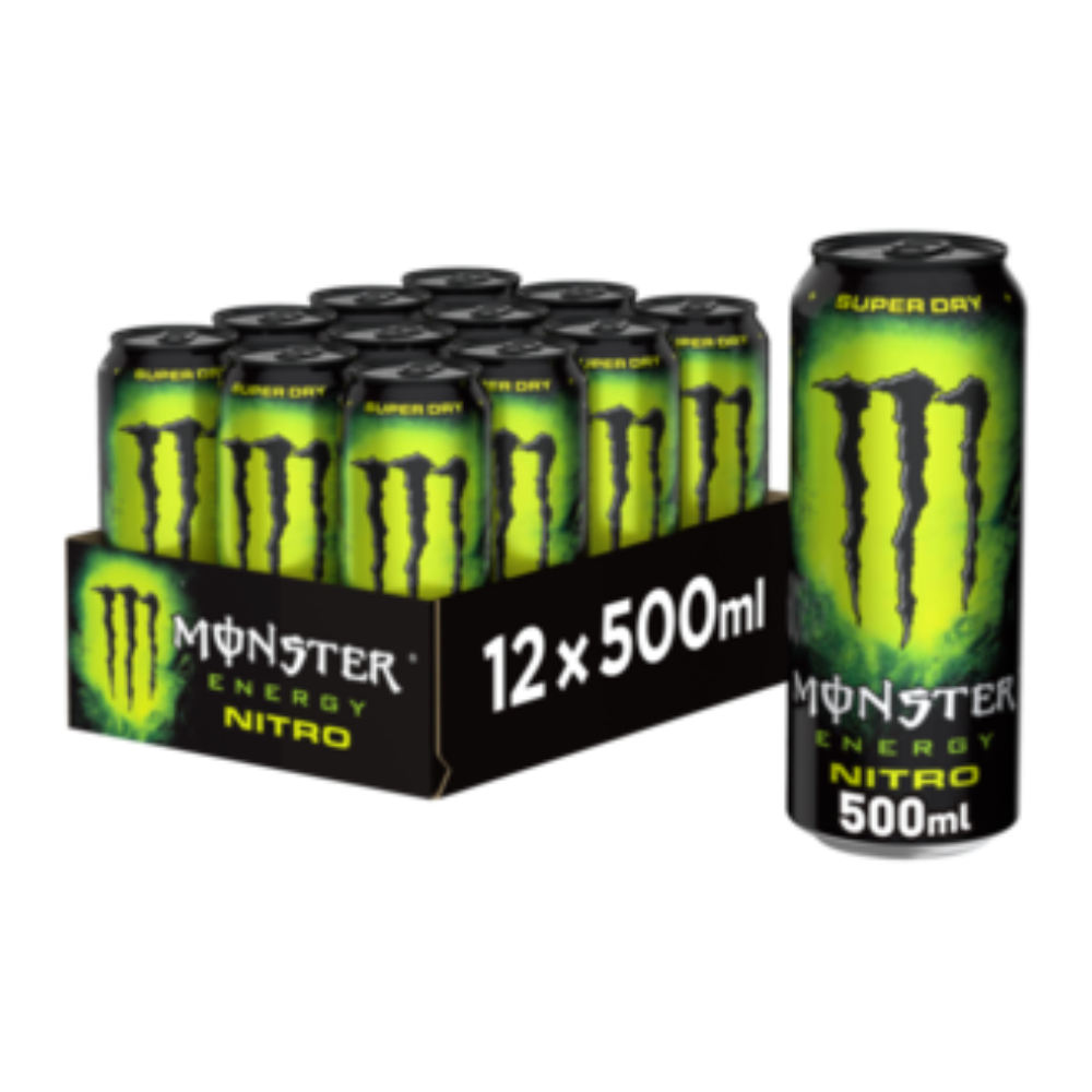 Energetyk Monster Nitro Super Dry 12 x 500 ml