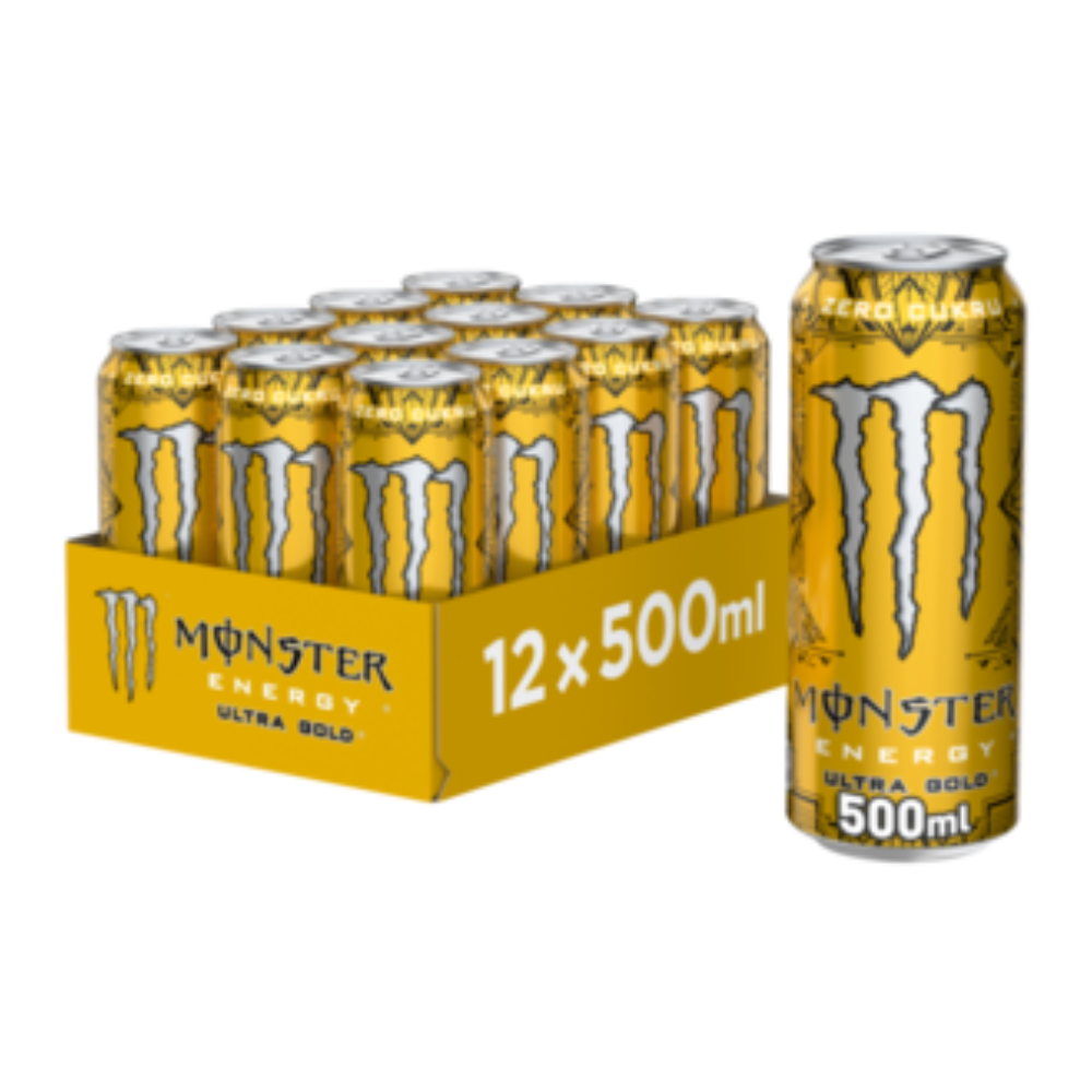 Energy Monster Ultra Gold 12 x 500 ml
