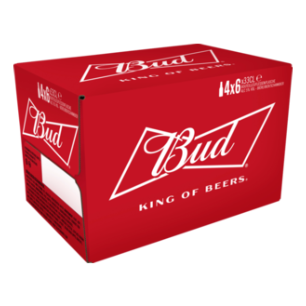 Piwo Bud King of beers 4,8% 24 x 330 ml