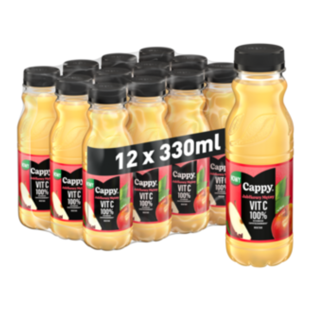Sok Cappy Nektar Jabłko Vit C 12 x 330 ml PET