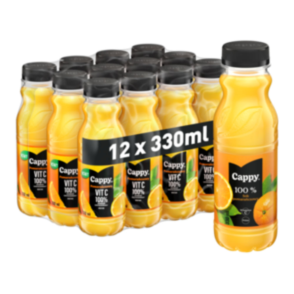 Sok Cappy Nektar Pomarańcza Vit C 12 x 330 ml PET