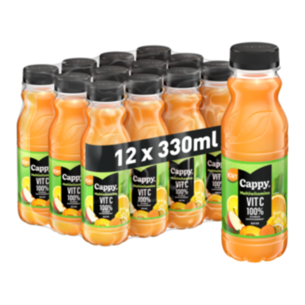 Sok Cappy Nektar Multiwitamina Vit C 12 x 330 ml PET