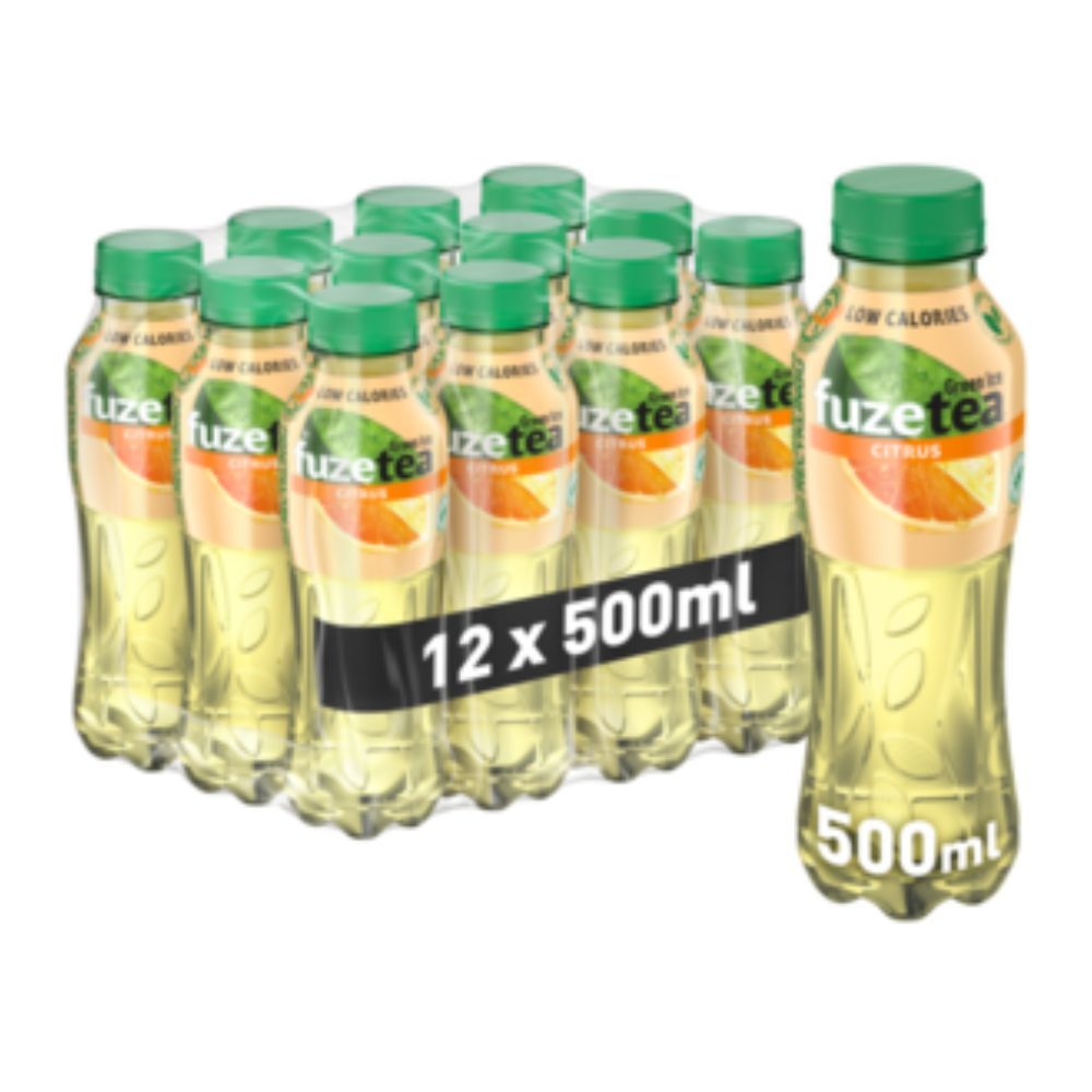 Napój FuzeTea Green Citrus 12 x 500 ml PET DRS