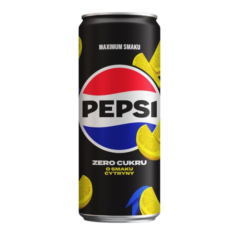 Napój Pepsi Zero Cukru Lemon 330 ml puszka
