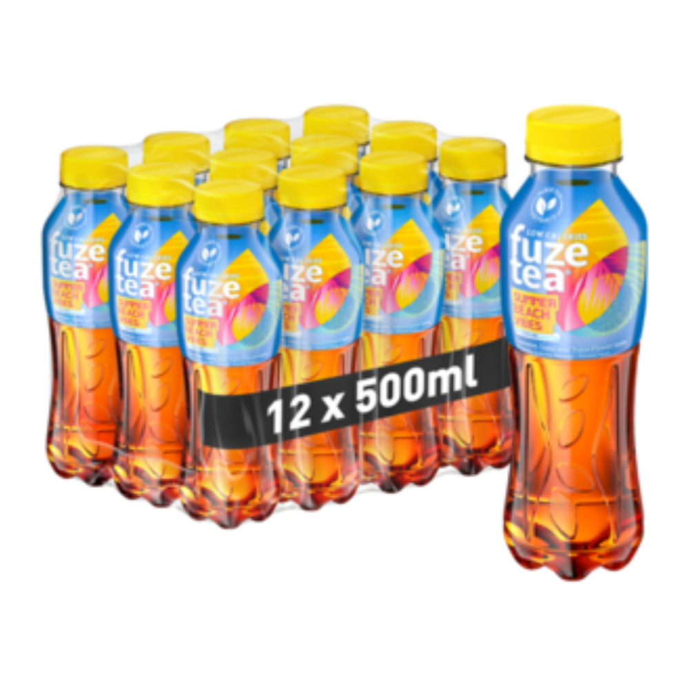 Napój FuzeTea Summer Beach Vibes Coconut Lime 12 x 500 ml PET