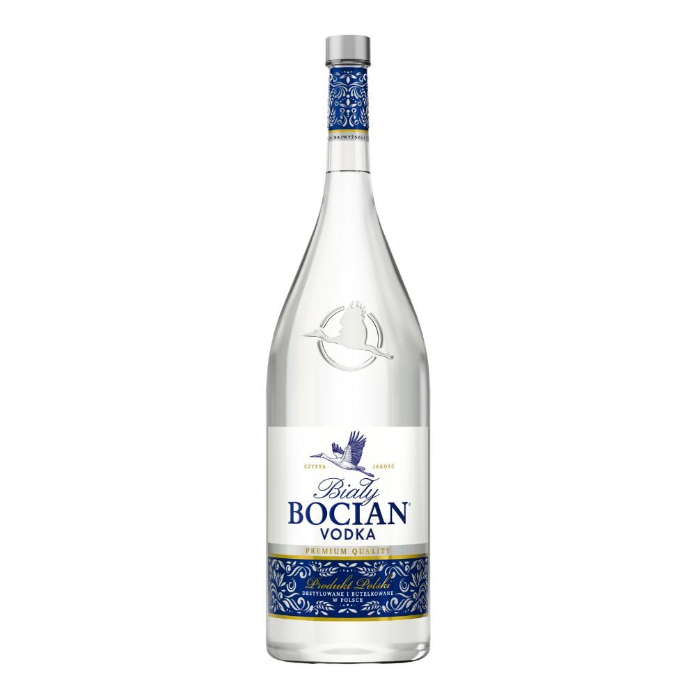 Wódka Biały Bocian 40% 1000 ml
