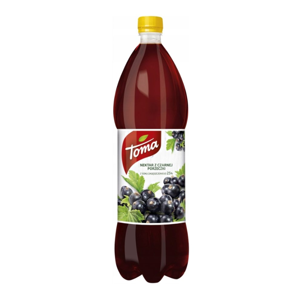Napój Toma Nektar Czarna Porzeczka 1000 ml PET