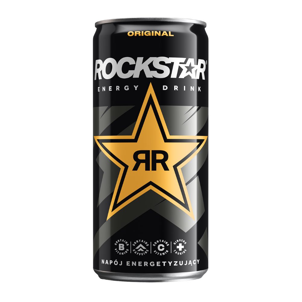 Napój energetyczny Rockstar Original 24 x 250 ml puszka