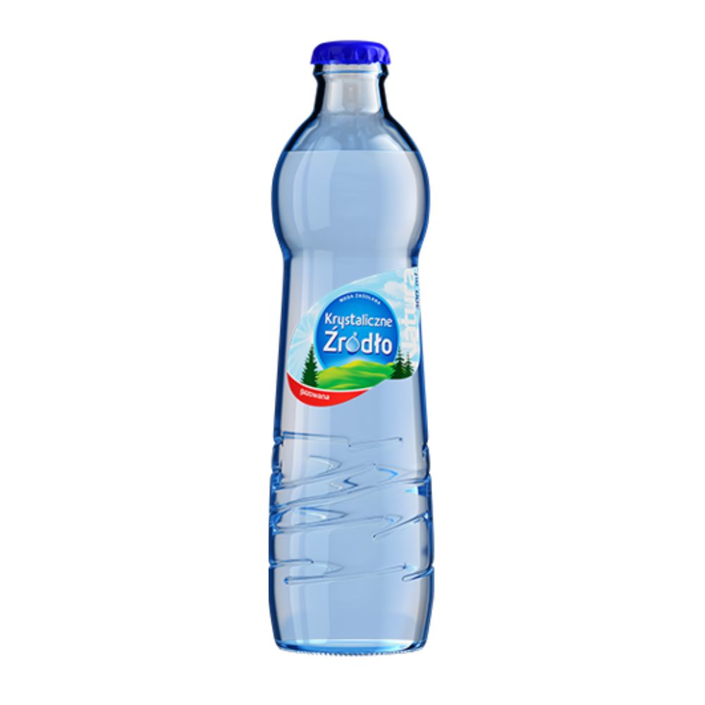 Woda Krystaliczne Źródło Gazowana 300 ml