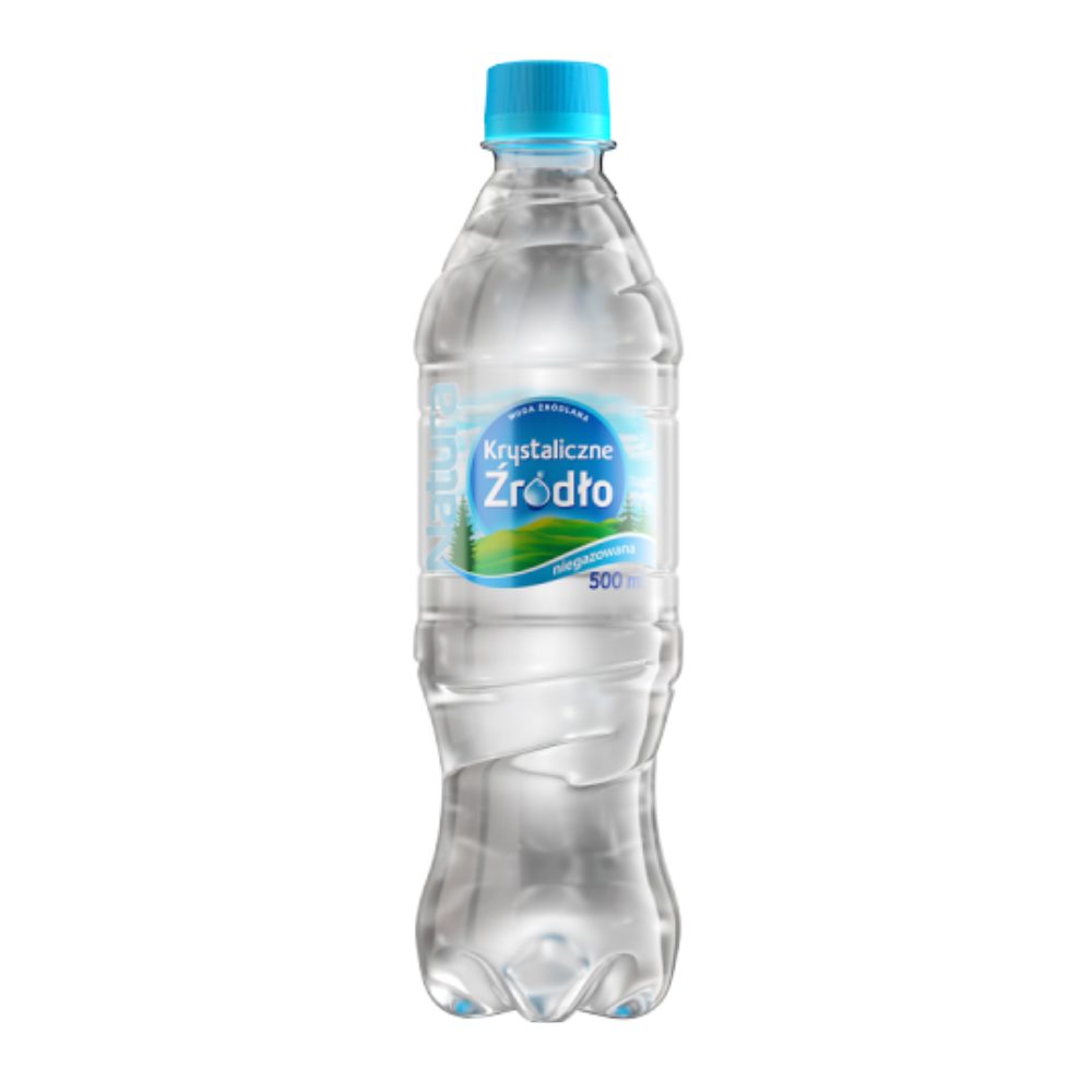 Woda Krystaliczne Źródło Niegazowana 500 ml PET