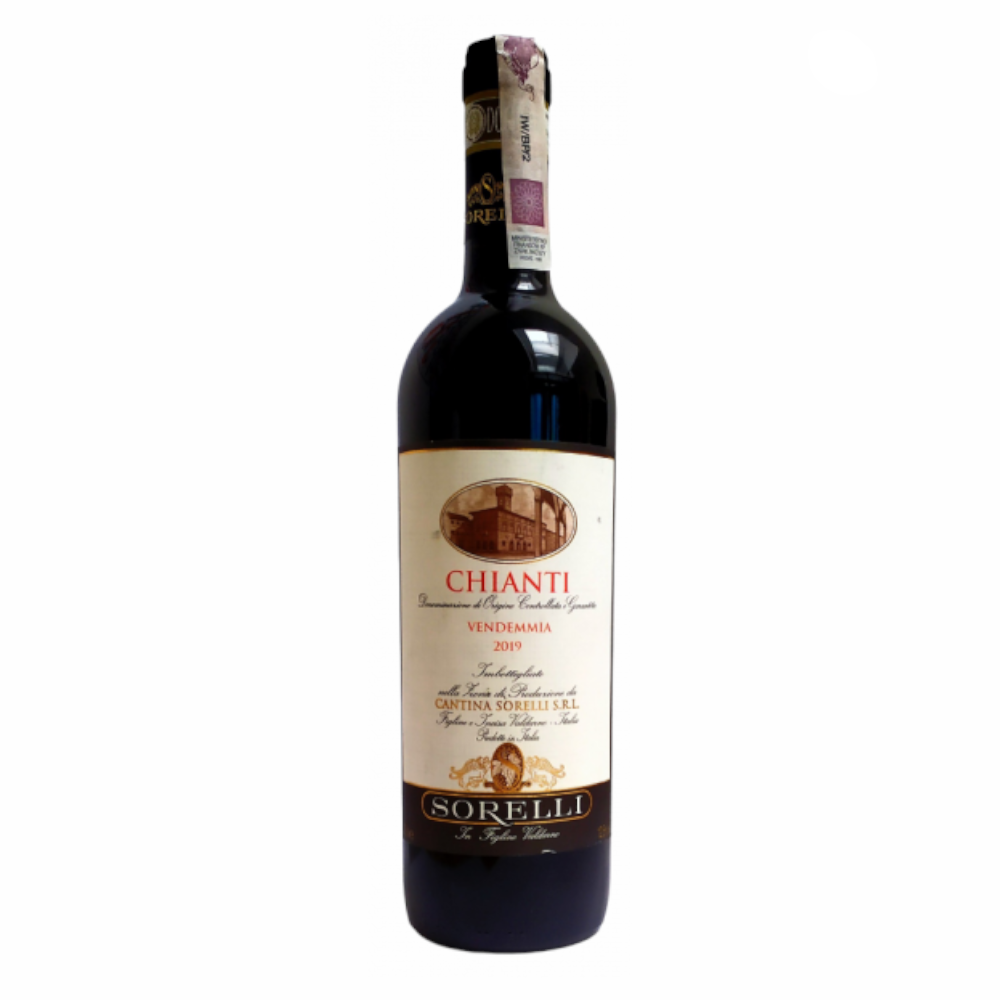 Wino Chianti Sogatia 12,5% czerwone wytrawne 750 ml