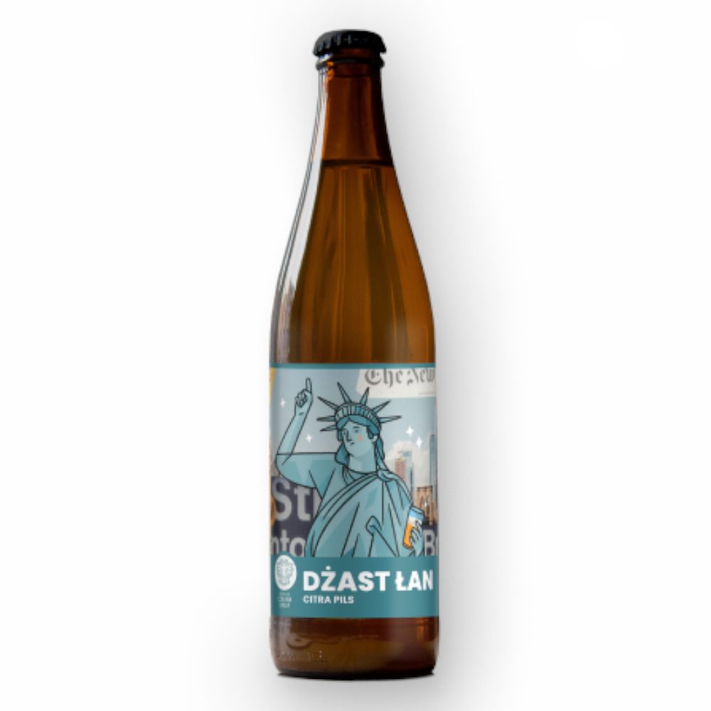 Piwo Czarna Owca Dżast Łan 5% 500 ml