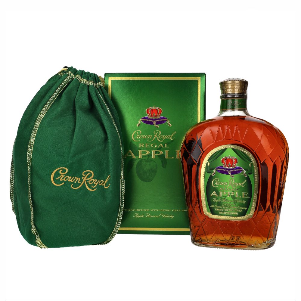 Whisky Crown Royal Regal Apple 35% 1000 ml kartonik