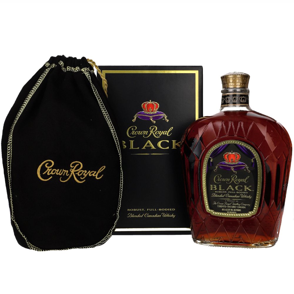 Whisky Crown Royal Black 40% 1000 ml kartonik