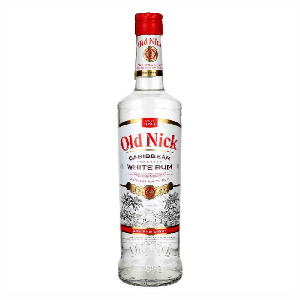 Rum Old Nick Caribben White 37,5% 700 ml