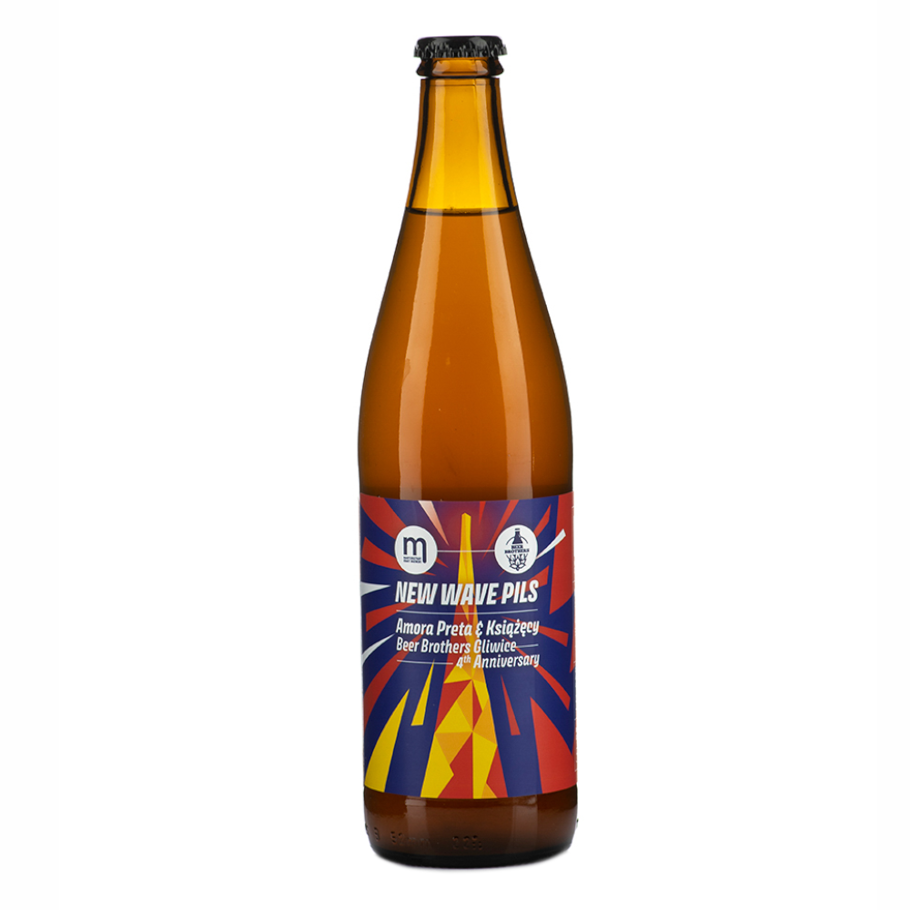 Piwo Maryensztadt New Wave Pils Amora Preta & Książęcy 4,5% 500 ml