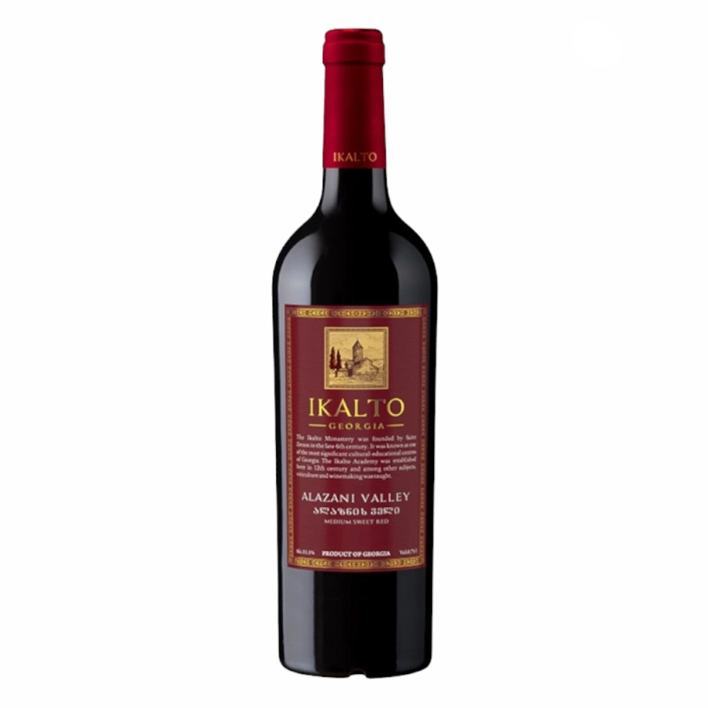 Wino Ikalto Saperavi v2021 Red Dry 13% czerwone wytrawne 750 ml