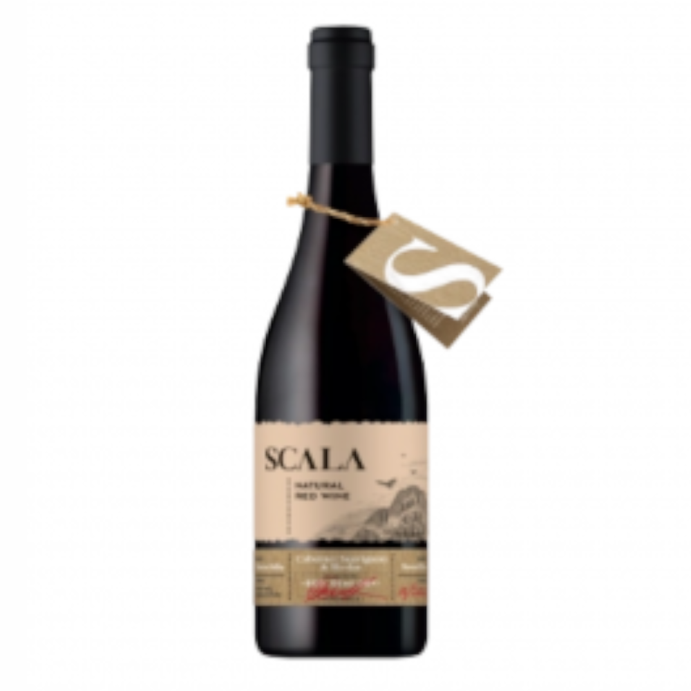 Wino Scala Mavrud&Merlot 13,5% czerwone półwytrawne 750 ml