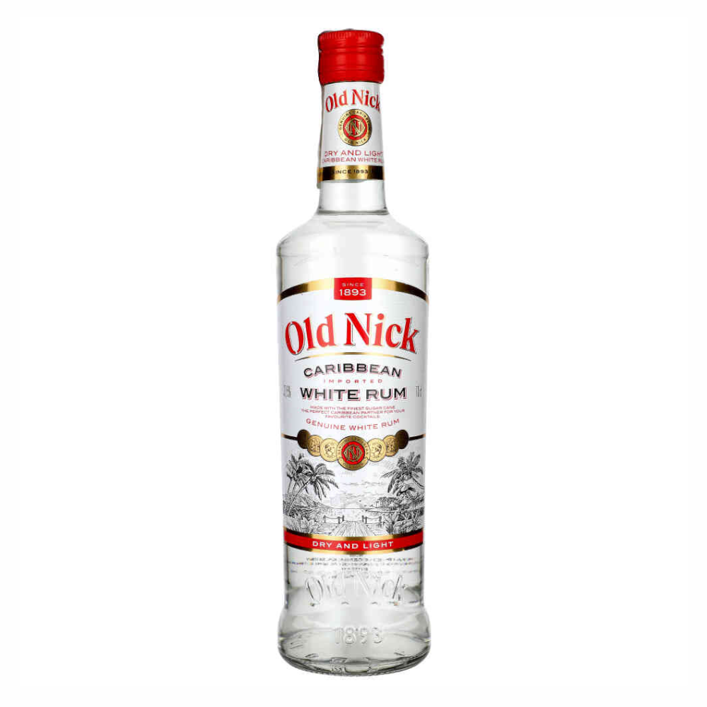 Rum Old Nick Caribben White 37,5% 700 ml