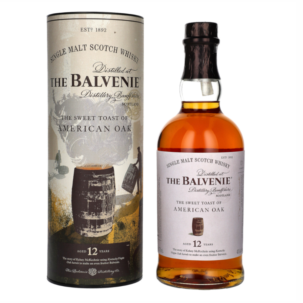 Whisky The Balvenie 12YO Sweet Taste Of American Oak 43% 700 ml