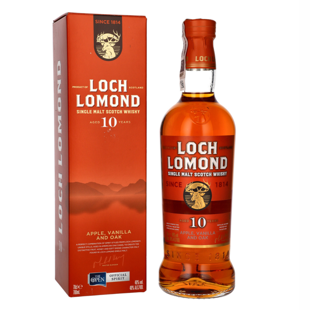 Whisky Loch Lomond 10 YO Fruit & Vanilla 40% 700 ml kartonik