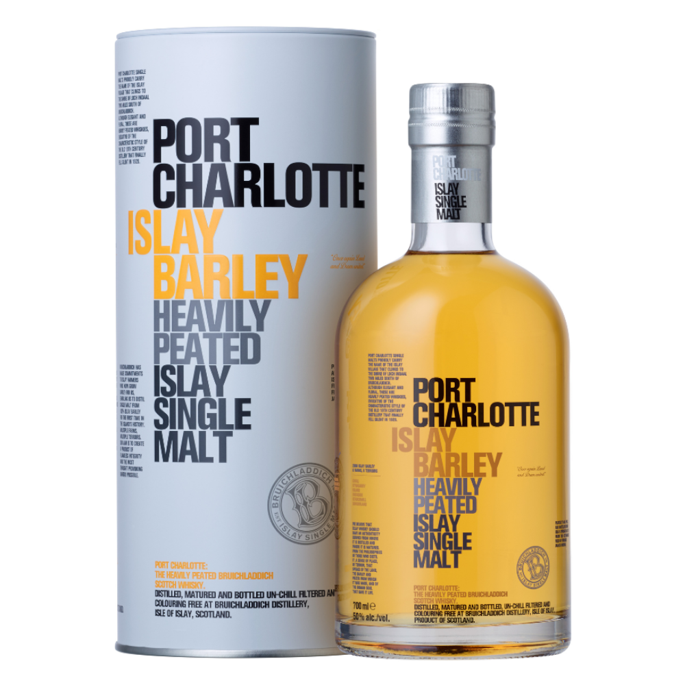 Whisky Port Charlotte Islay Barley 50% 700 ml