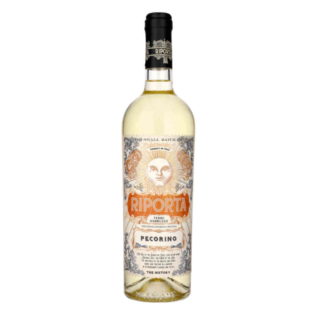Wino Riporta Terre D'arbuzzo Pecorino 12,5% białe wytrawne 750 ml 2024