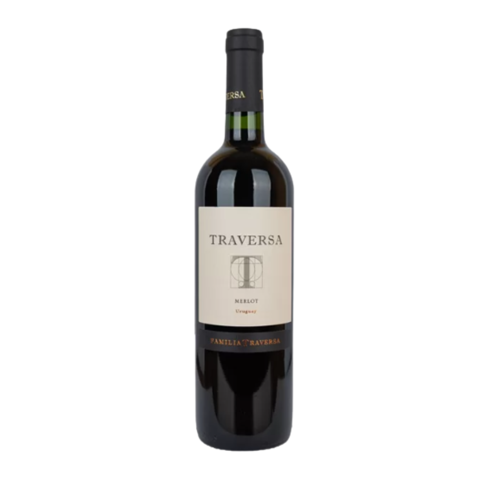 Wino Traversa Merlot 2022 12,5% czerwone wytrawne 750 ml