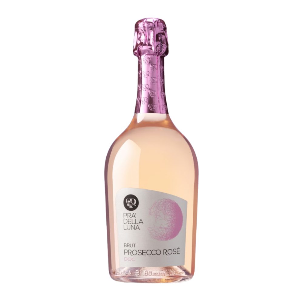Wino musujące Pra'della Luna Rose Brut Millesimato Prosecco 11,5% różowe wytrawne 750 ml