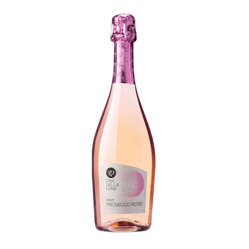 Wino musujące Pra'della Luna Rose Brut Millesimato Prosecco 11,5% różowe wytrawne 750 ml