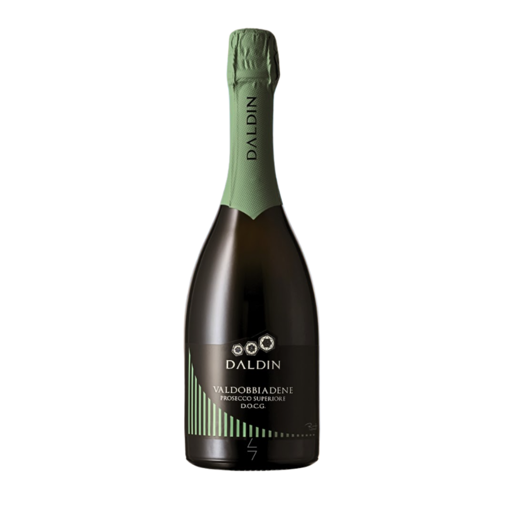 Wino musujące Daldin Brut Valdobbiadene Superiore D.O.C.G 11,5% białe wytrawne 750 ml