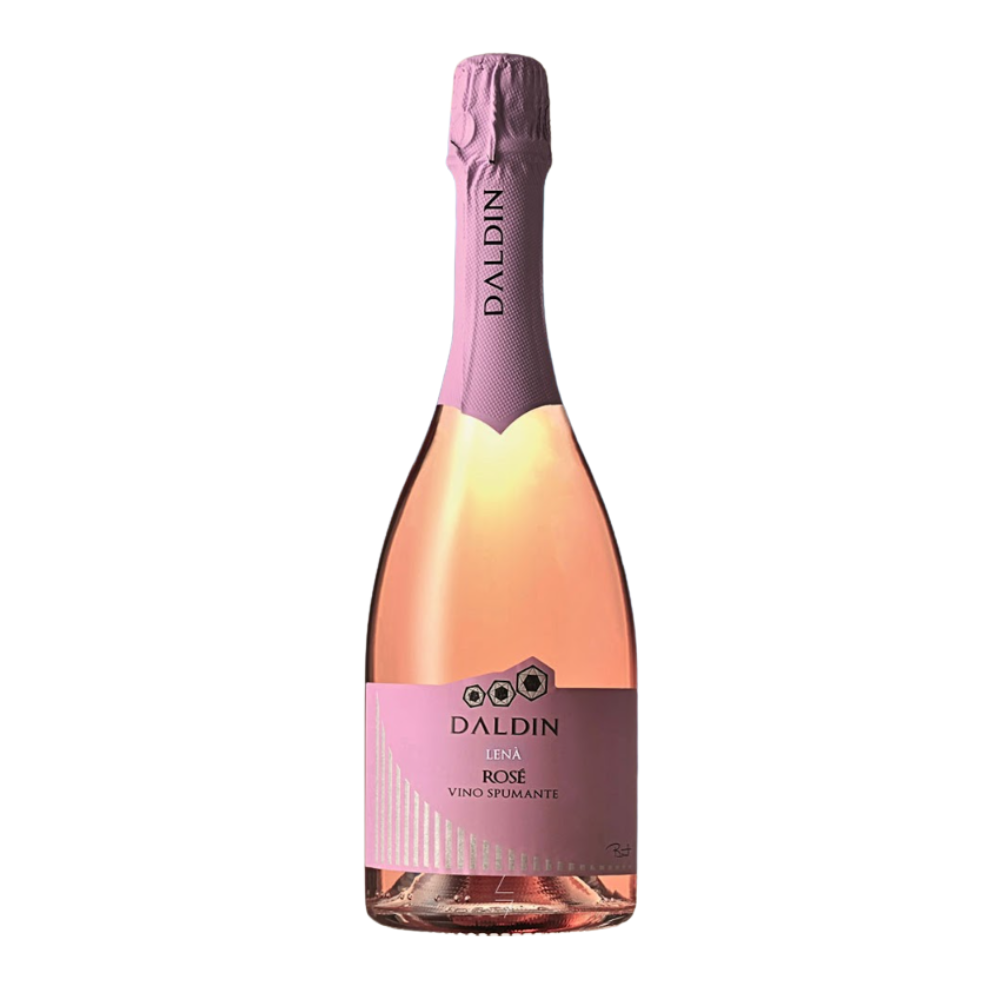 Wino musujące Daldin Lena Rose Brut 11,5% różowe wytrawne 750 ml
