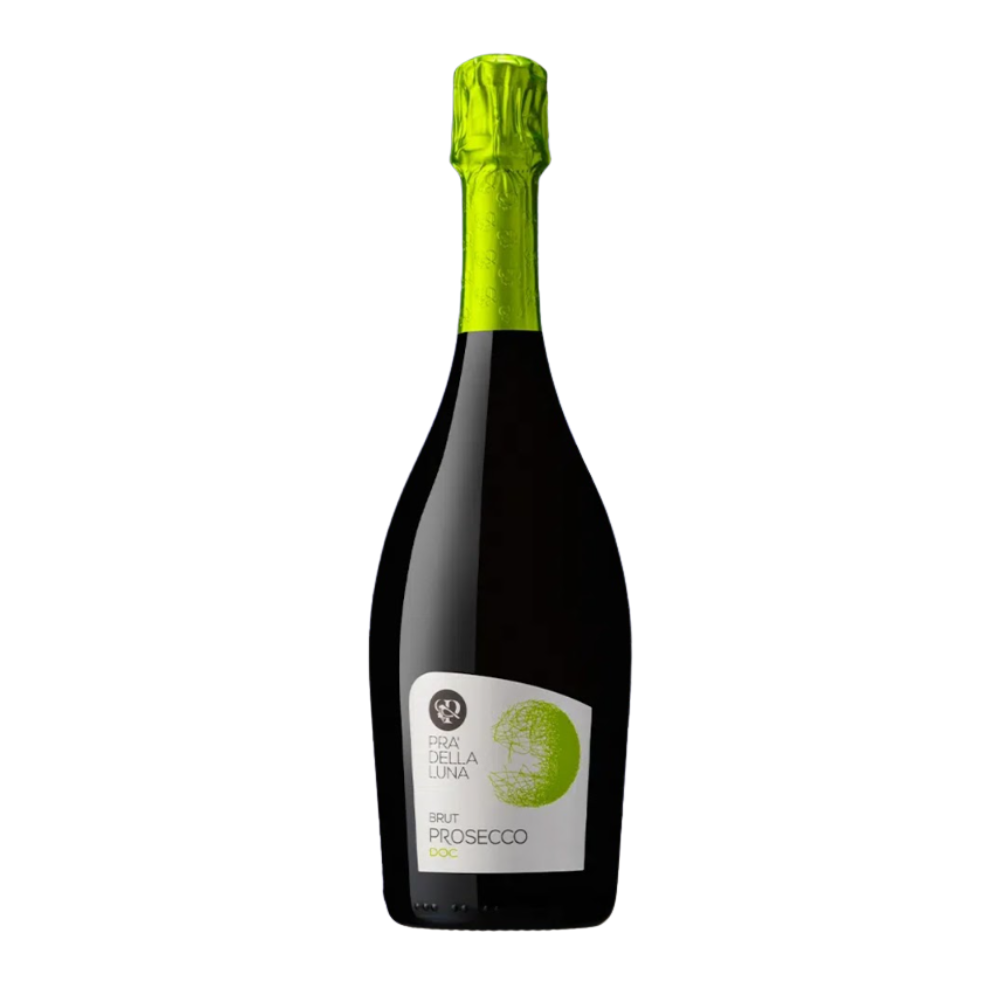 Wino musujące Pra'della Luna Brut Millesimato Prosecco wariant zielony 11% białe wytrawne 750 ml