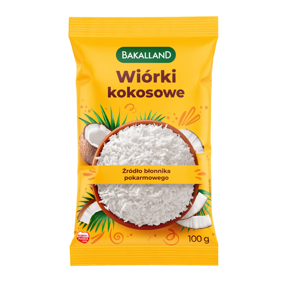 Bakalland Wiórki kokosowe 100 g