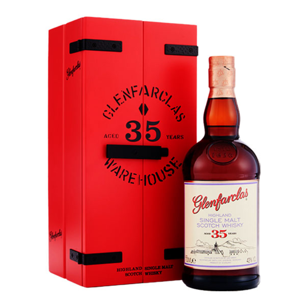 Whisky Glenfarclas 35 YO 43% 700 ml tuba