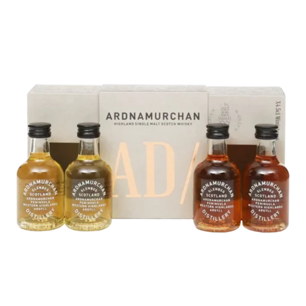 Whisky Ardnamurchan Zestaw Mini 2024 49,2% 4x 50 ml